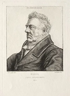 Charles Meryon French Prints: L. J. Marie Bizeul, a Breton Archaeologist