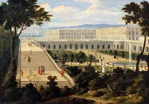 L orangerie du chateau de Versailles. Artist: Martin, Jean-Baptiste (1659-1735)