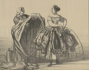 Stylish Prints: De l utilite de la crinoline pour frauder l octroi (On the usefulness of