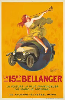 Cappiello Gallery: La 15HP Bellanger, 1921. Creator: Cappiello, Leonetto (1875-1942)