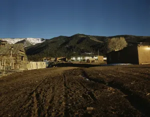 John Collier Junior Gallery: La Alama, near Questa, New Mexico, 1943. Creator: John Collier