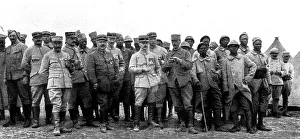 Senegalese Prints: La Bataille de la Somme; La prise de la Maisonnette: les vainqueurs de la Maisonnette