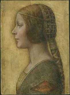 Florentine School Gallery: La Bella Principessa, c. 1496