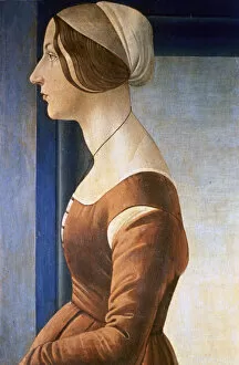 La Bella Simonetta, 1475. Artist: Sandro Botticelli