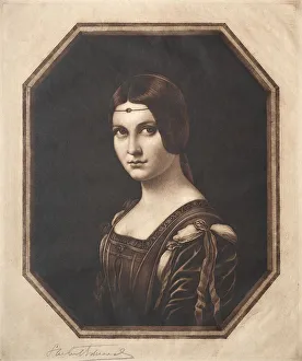 La Belle Ferronniere, 19th-20th century. Creator: Samuel Arlent-Edwards (American, 1862-1938)