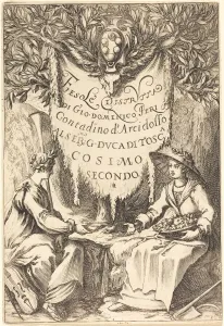 La belle jardiniere, 1619. Creator: Jacques Callot