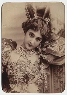 Cabaret Collection: La Belle Otero, 1890s. Creator: Photo studio Reutlinger, Paris