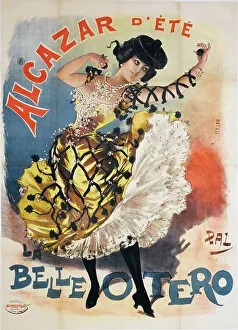 La Belle Otéro, c. 1895. Creator: Pal (Jean de Paléologue) (1855-1942)