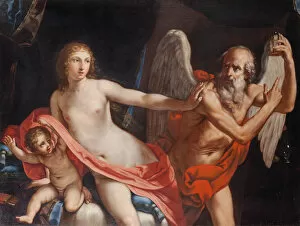 Depts Gallery: La Bellezza che scaccia il Tempo. Creator: Sirani, Elisabetta (1638-1665)