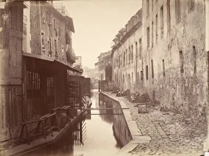 Waste Prints: La Bievre, ca. 1865. Creator: Charles Marville