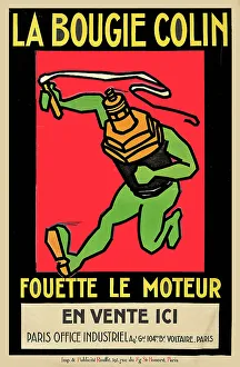 Vehicles Prints: La bougie colin fouette le moteur, c1930. Creator: Rouffé (active 1920s-1930s)