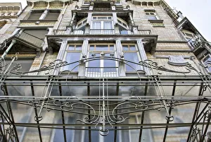 Asymmetrical Gallery: La Buca di Bacco, 63-65 Av. Louis Bertrand, Brussels, Belgium, (1906), c2014-2017