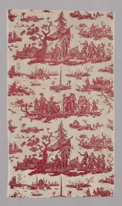 Prejudice Prints: La Caravane du Caire (The Caravan from Cairo) (Furnishing Fabric), France, 1785 / 89