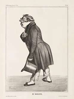 Honoredaumier French Prints: La Caricature, Pl. 314, Comte de