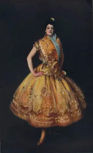 Vaudeville Theatre Prints: La Carmencita, c1890, (1911). Artist: John Singer Sargent