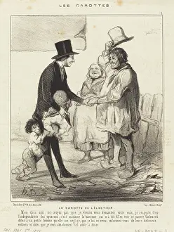 Working Class Prints: La carotte de l'election, 1844
