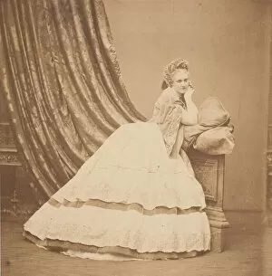 Castiglione Virginia Oldoini Verasis Di Collection: La casagne de velours, 1860s. Creator: Pierre-Louis Pierson
