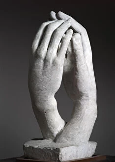 Auguste 1840 1917 Collection: La Cathedrale, 1908. Creator: Rodin, Auguste (1840-1917)