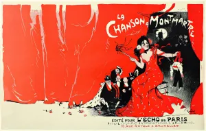 Montmartre Prints: La Chanson a Montmartre (Songs at Montmartre), 1900. Creator: Grün, Jules-Alexandre
