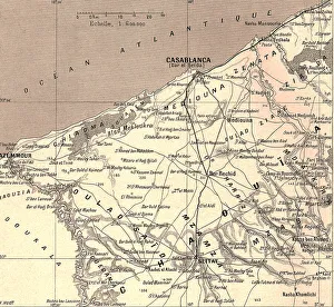 Ocean Prints: La Chaouia; Afrique du nord, 1914. Creator: Unknown