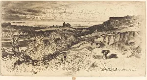 La Chapelle Saint-Michel al Estre. Creator: Felix Hilaire Buhot