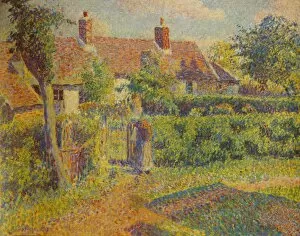 Hedge Gallery: La Chaumiere, 1887 (1935). Artist: Camille Pissarro