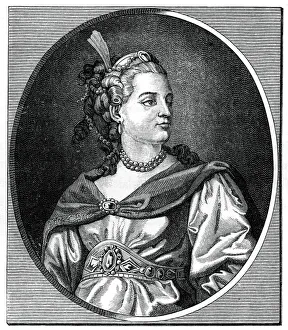 La Clairon, 1766. Artist: Schenau