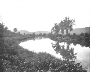La Colle (looking west), Pennsylvania Railroad, USA, c1900. Creator: Unknown