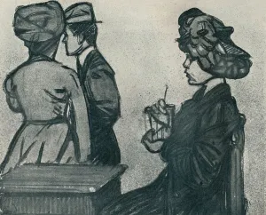 Maxime Dethomas Gallery: La Complaisante Amie, c1920, (1923). Artist: Maxime Dethomas