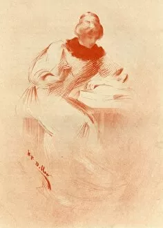 Accounts Gallery: La Comptabilite, 1903. Creator: Unknown