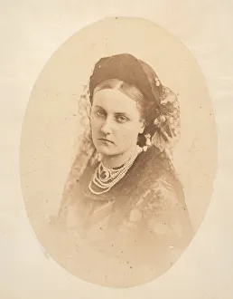 Virginia Prints: [La Comtesse], 1860s. Creator: Pierre-Louis Pierson