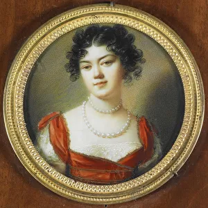 Bossi Giovanni Domenico Prints: La Comtesse Sollogoub, 1818. Creator: Giovanni Domenico Bossi