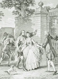 La Confiance des belles âmes, 1777. Creator: Antoine Jean Duclos