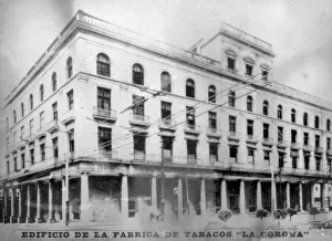 La Corona, tobacco factory, 1920s
