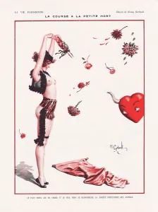 Torero Prints: La course a la petite mort. La Vie Parisienne Magazine Cover