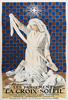Hospital Prints: La Croix - Soleil, 1919. Creator: Cappiello, Leonetto (1875-1942)