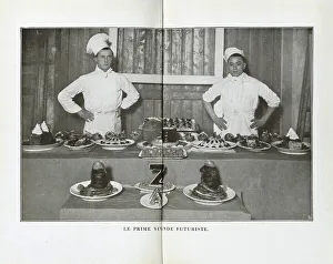 Futurism Prints: La cucina futurista, c.1932. Creator: Fillia, (Luigi Colombo) (1904-1936)