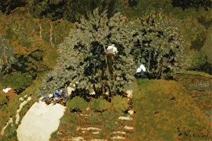 Edouard 1868 1940 Gallery: La Cueillette, 1899-1900. Creator: Vuillard, Edouard (1868-1940)