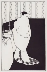 Disease Prints: La Dame aux Camelias, 1894. Creator: Aubrey Beardsley