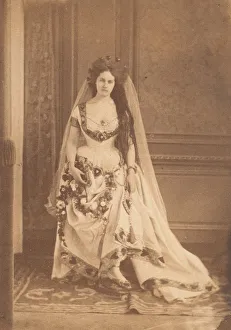 Heart Shaped Prints: La Dame de Coeurs, 1861-63. Creator: Pierre-Louis Pierson