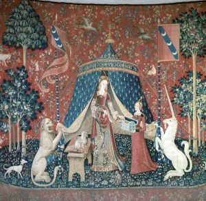 Unicorn Prints: La Dame A La Licorne, 15th century