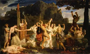 Ovid Gallery: La Danse des bacchantes (The Dance of Bacchantes), 1849