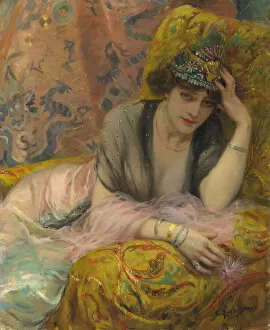 La danseuse. Creator: Rochegrosse, Georges Antoine (1859-1938)