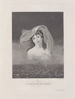 Serenity Prints: La Deesse des Mers, 1775-1832. Creator: Philibert Louis Debucourt