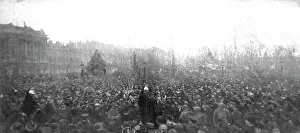 Streets Prints: La delivrance de l'Alsace et de la Lorraine celebree a Paris le 17 novembre 1918