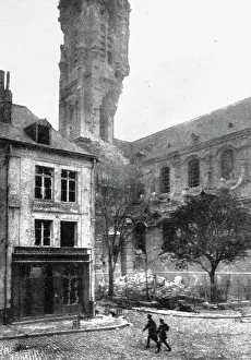 La Destruction de Cambrai; Cette destruction systematique de Cambrai... 1918. Creator: Unknown