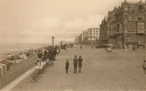 La Digue, (The Promenade), c1900. Creator: Unknown