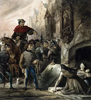 La Esmeralda, 1831. Creator: Boulanger, Louis Candide (1806-1867)