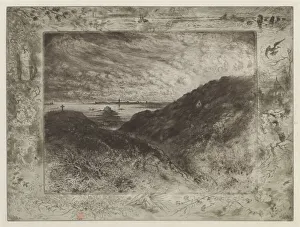 La Falaise: Baie de Saint-Malo (The Cliff: Saint-Malo Bay), 1886 / 1890