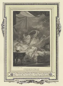 Le Jeune Prints: La Famine par l'ordre de Ceres... 1767. Creator: Jean-Michel Moreau